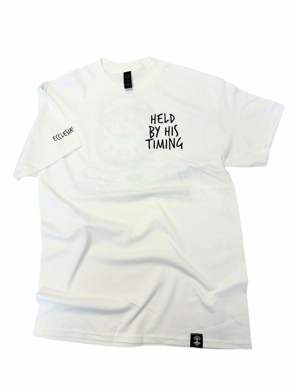 Held By His Timing Short Sleeve T-Shirt