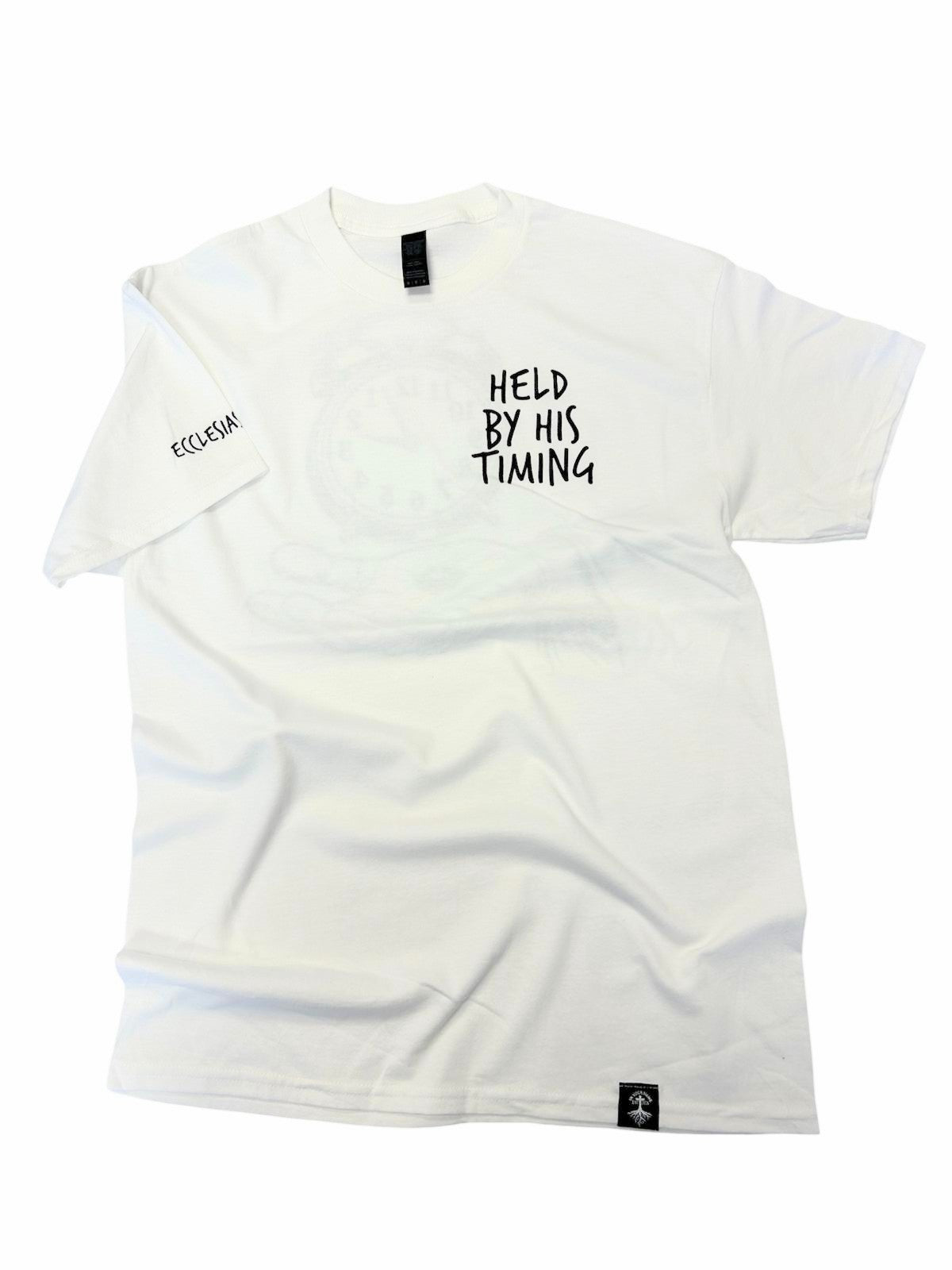 Held By His Timing Short Sleeve T-Shirt