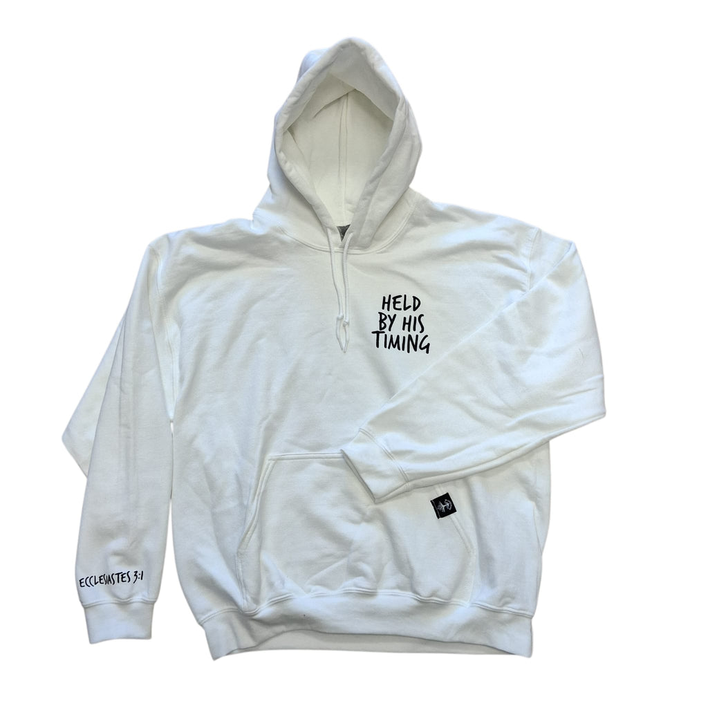 Held By His Timing Hoodie